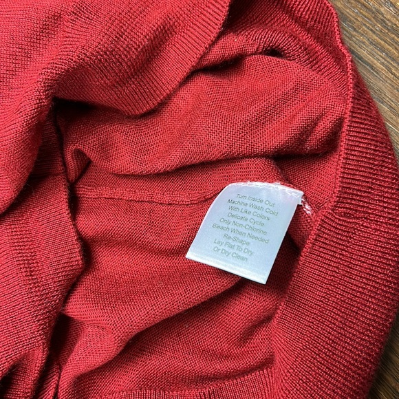 Joseph Abboud extra fine merino wool vest - Picture 5 of 6